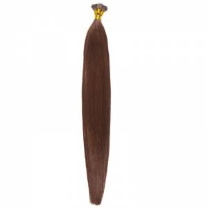Chocolate Brown I-Tip - 5 Packs (125 Grams- Thin Hair)
