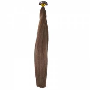 Chestnut Brown Flat-Tip - 5 Packs (125 Grams- Thin Hair)