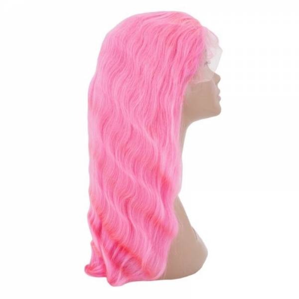 Cotton Candy Front Lace Wig - 18"