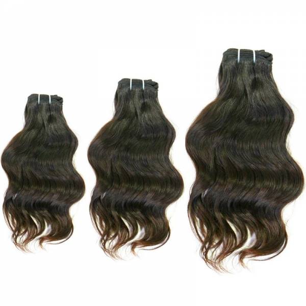 Wavy Indian Hair Bundle Deal - 12"/14"/16" bundle deal