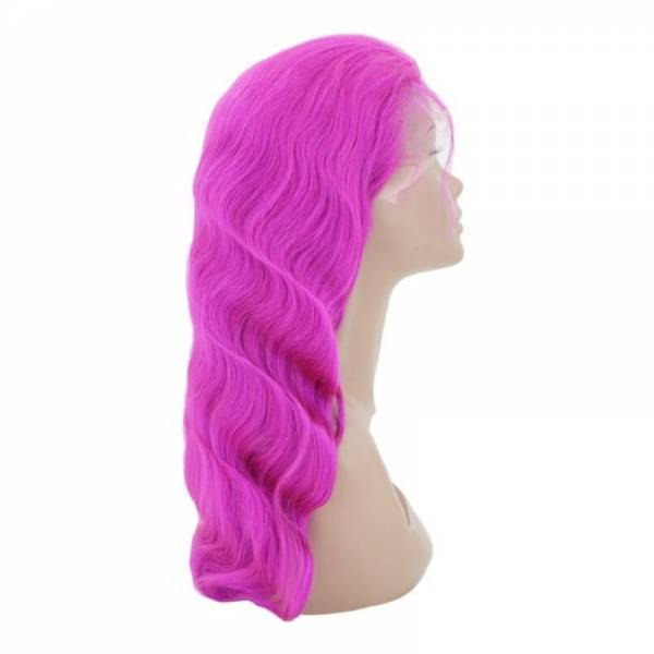 Purple Pop Front Lace Wig - 16"