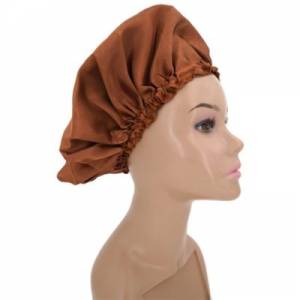 Short Silk Bonnet - Bronze