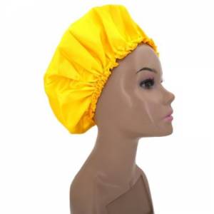 Short Silk Bonnet - Golden Yellow