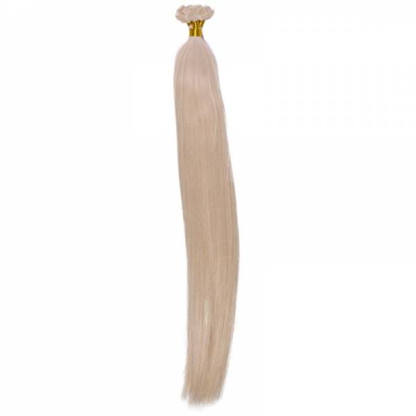 Platinum Blonde Flat-Tip - 12 Packs (300 Grams- Thick Hair)