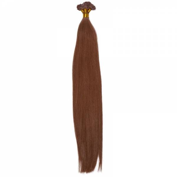 Medium Blonde Flat-Tip - 8 Packs (200 Grams- Medium Hair)