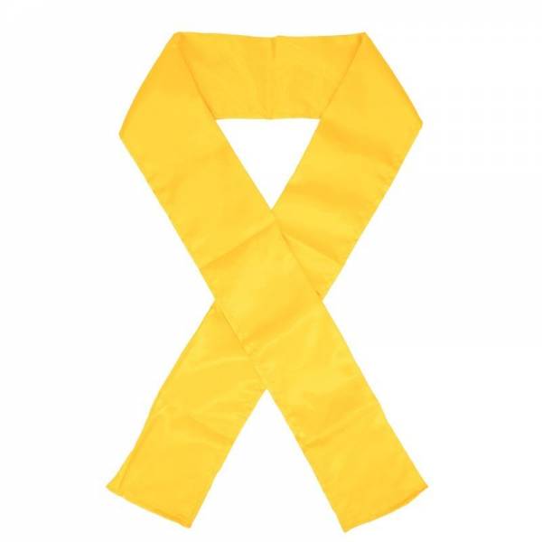 Silk Edge Scarf - Golden Yellow