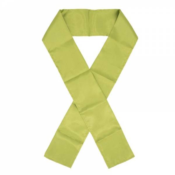 Silk Edge Scarf - Lime Green